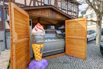 Eisdiele in Neuhausen auf den Fildern