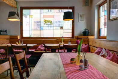 Innenansicht Gaststätte Löwen Neuhausen auf den Fildern